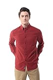 Pau1Hami1ton P-12 Men's Casual Cotton Slim Fit Long Sleeve Flannel Dress Shirts