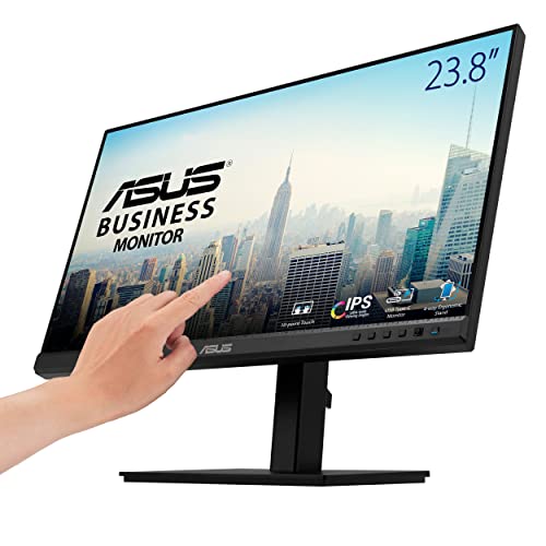 ASUS 24" 1080P Multi-Touch Monitor (BE24ECSBT) - Full HD, IPS, 10-Point Touch,…