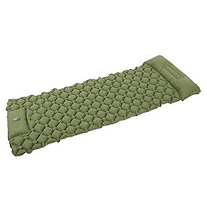 Uxsiya Isomat slaapveilige slaapmat draagbaar warm voor camping out(legergroen)