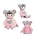 Me Too Koala Toddler Kids Backpacks Plush Bags Little Girls Gift Kindergarten Animal Backpacks (Koala Girl) …