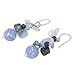 NOVICA Handmade Cluster Earrings | Cultured Freshwater Pearl | .925 Sterling Silver | Lapis Lazuli | Clear Quartz | Artisan Jewelry | Chalcedony | Birthstone & Agate Bead | Thailand Serenity