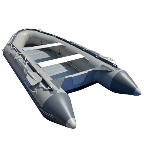 BRIS 12.5 ft Inflatable Boat Inflatable Fish Hunter & Person Inflatable