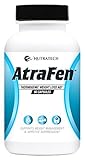 Nutratech Atrafen Powerful Fat Burner and Appetite Suppressant Diet Pill System for Fast Weight Loss
