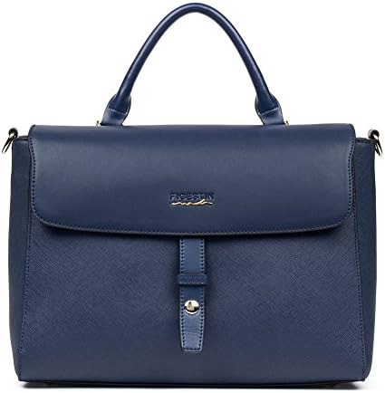 On Clearance - FIGESTIN Women Genuine Leather Designer Handbags Purse Ladies Trapeze Top Handle Tote Satchel Shoulder Crossbody Bags