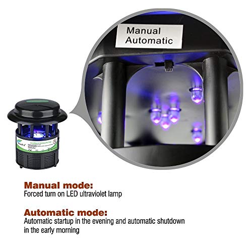 HAUSBELL Mosquito Killer Lamp, Bug Zapper, Mosquito Trap, Pests Trap, Bug Control Inhaler, USB Powered. Works Great with Mosquito Lure (Not Included)