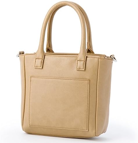 Amazon Co Jp モノコムサ Mono Comme Ca 可愛いミニサイズのトートバッグ ベージュ フリー 服 ファッション小物