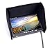 FPVDrone RC 7 Inch FPV Monitor 1024x600 IPS LCD Display Screen Monitor with Hood Sun Shield for RC FPV Drone Quadcopter
