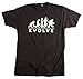EVOLVE | Funny Evolution of a Hockey Goalie Unisex T-shirt