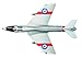 Hawker Hunter T.7 diecast 1:100 Fighter Model (Amercom SL-41)