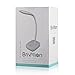 Brivation Dimmable LED Desk Lamp, 3 Dimming Levels, Eye-Care, Touch Sensitive, USB Charge/4AA Batteries Table Lamp, Office Lamp, Reading Lamps, Bedroom Lamps White