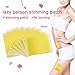 DDZ 10Pcs/Bag Slimming Patches Navel Stick Weight Losing Fat Burning Patch Pad Adhesive Sheet
