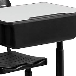 Flash Furniture Adjustable Height Student Desk and