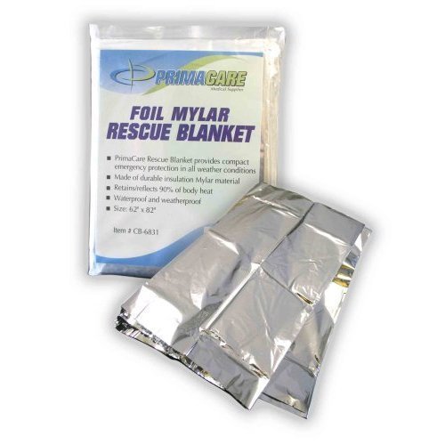 Primacare Foil Mylar Rescue Blanket 1 ea