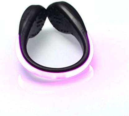 Reflective Gear Outdoor Night Safety LED Flash Shoes Clip Light Jogging Running Cycling Warning reflective gear running reflective gear reflective gear for runners reflective Pink