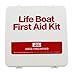 Pac-Kit 8010 193 Piece US Coast Guard Life Boat First Aid Kit in Weatherproof/Waterproof Plastic Case, for 25 People