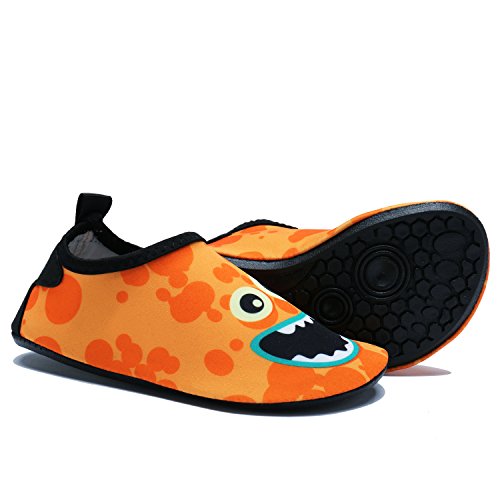 Vivay Toddler Kids Water Shoes Quick Drying Swim Beach Shoes Aqua Socks for Boys & Girls …