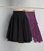 Decor Hut Wooden Skirt/Pants Hangers with Swivel Hook Strong Durable Material Silver Clips