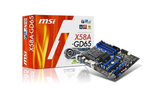 MSI X58A-GD65 ATX LGA1366 Motherboard (X58A-GD65) - PCPartPicker