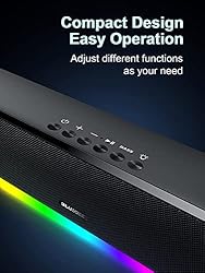 Computer Speakers, 24W Bluetooth Computer