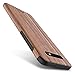 Galaxy S10 Case, [Slim to Beat] Soft Wood Air Cushion Premium Rubber Bumper [Thin Matte] Flexible TPU Back Cover, Shock Resistant Wooden Shell for Samsung Galaxy S10, Cherry