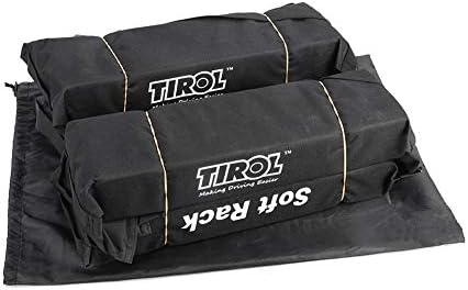terferein Universal Auto Soft Car Roof Rack-Foldable Soft Rack With Strong And Durable,use Longer Life,with Handy Storage Bag,support Carry Heavy Objects,which Will Secure A Kayak Or Board