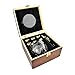 Gold Whiskey Stones and Diamond Cut Glass Gift Boxed Set - Large Old Fashioned Glass, Chilling Rocks, Tongs - Cool Metal Ice Cubes for Scotch, Bourbon - Great Present for Men, Father's Day, Christmas