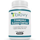 Stronghold Bladder Control by Biovy - Extra Serving Size (120 Capsules) and Potency To Support Natural Bladder Control by Biovy - Bladder Control Supplements To Support Healthy Urinary Flow