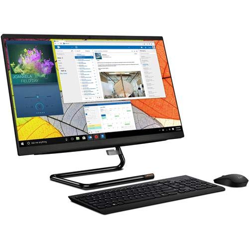 Lenovo IdeaCentre A340-24ICB F0E6006HUS All-in-One Computer – Core i3 i3-8100T – 8 GB RAM – 1 TB HDD – 23.8″ 1920 x 1080 Touchscreen Display – Desktop – Black – Windows 10 Home 64-bit – Intel UHD