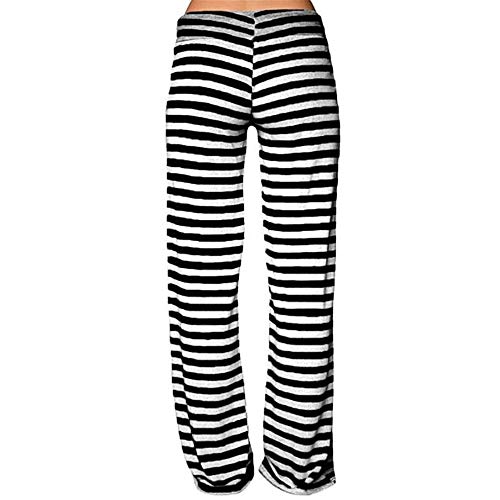 Women Pants Neartime Print Loose Casual Pants American Flag Drawstring Wide Leggings