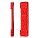Fintie Protective Case for Apple TV 2 3 Remote Controller - Casebot [Honey Comb Series] Light Weight [Anti Slip] Shock Proof Silicone Sleeve Cover, Red