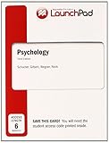 LaunchPad for Schacter's Psychology (Six Month Access)