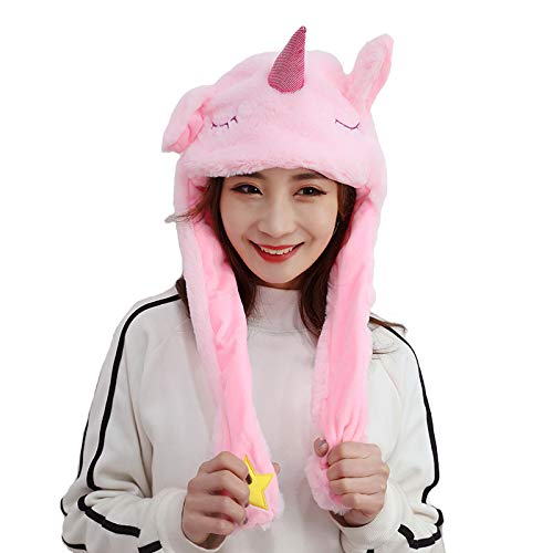 Debbieicy Lovely Costume Props Plush Bunny Hat Cute Animal