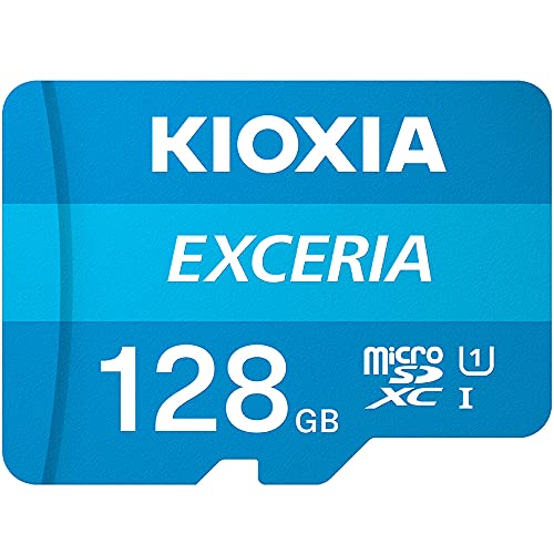microSDXC 128GB EXCERIA 超高速UHS-I KIOXIA + SDアダプター + 保管用クリアケース [並行輸入品]商品画像