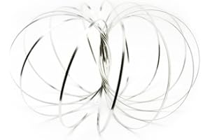 GloFX Kinetic Educational Flow Ring | Spinner Ring Arm Toy, Magic Flow Bracelet Slinky | Multi Sensory Interactive 3D Spring Toy