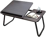 Vivo Technologies Laptop Bed Table Desk with Foldable Legs Black view 9