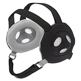 ASICS Unisex Unrestrained Wrestling Ear Guard Black Gray One Size
