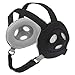 ASICS Unisex Unrestrained Wrestling Ear Guard Black Gray One Size