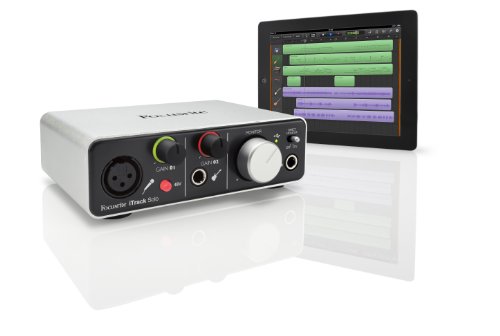 Focusrite iTrack Solo Lightning and USB Compatible Audio Interface