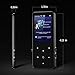 MP3 Player,AMDISI Bluetooth MP3 Player with 2.4'' Large Screen, Slim Portable Music Player with Speaker,Touch Buttons,HiFi Lossless Sound Quality,FM Radio/Recorder,16GB Come with a Wired Headphone