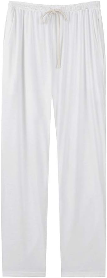 Summer Fashion Men's Casual Work Solid Loose Sweatpants Trousers Jogger Dancing Plain Straight Leg Pant Sweatpants
