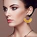 12 Pairs Statement Tassel Earrings Fringe Dangle Earrings Handmade Bohemian Statement Earrings for Women Girls Daily Party