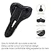 VANGOGO BS01 Comfort Bike Seat – Most Confortable Padded Mountain Replacement Bicycle Saddle with Soft Cushion & Middle Hollow for Men & Women | Cycling Accessoriesthumb 3