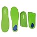 Fittest Pro Plantar Fasciitis Orthotic Insoles Full & 3/4 Length Shoe Sole Inserts for Men and Women Looking for Foot and Heel Pain Relief - Large Green