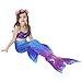 GALLDEALS Mermaid for Swimming Girls Swimsuit Princess Bikini Set Bathing Suit Swimmable Costume (No Monofin)