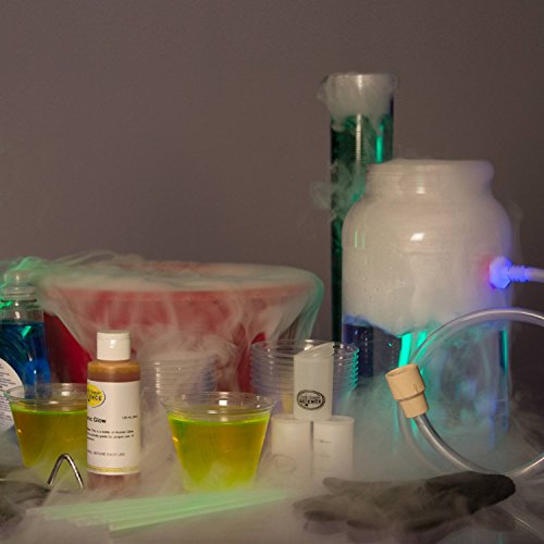 Steve Spangler's The Ultimate Dry Ice Science Kit - Includes 15 DIY Science Experiments for Kids, Teaches Concepts of Solids, Liquids & Gas - Ideal for Classroom and Home Use