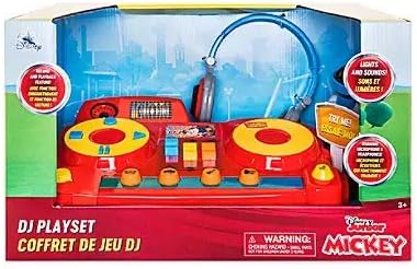 Amazon Disney ディズニー ミッキー おもちゃ Djプレイセット 並行輸入品 Mickey Mouse Dj Play Set ミッキーマウス ディズニー ジュニア ミッキーマウス クラブハウス ベルト なりきりアイテム おもちゃ
