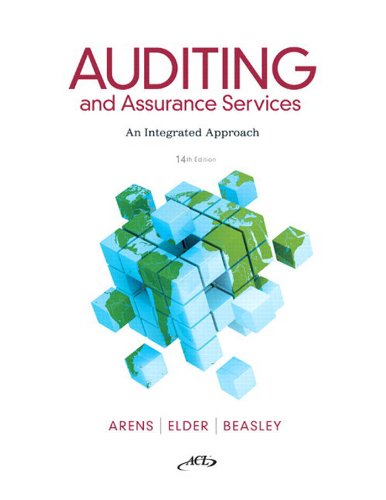 Auditing and Assurance Services (14th Edition)