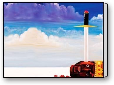 ArtShop Gallery Wrapped Kanye West My Beautiful Dark Twisted Album Artwork Custom Modern Art Painting Wall Decor Canvas Print
