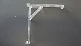 1 PAIR: OUTSIDE MOUNT Vertical Blind Bracket/Valance clip, Clear