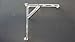 1 PAIR: OUTSIDE MOUNT Vertical Blind Bracket/Valance clip, Clear